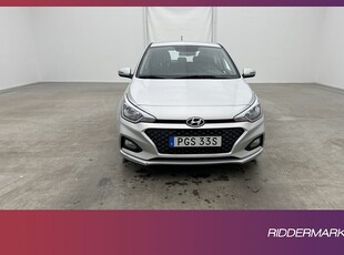 Hyundai i20 84hk Comfort Rattvärme 0,48l/mil Låg-Årsskatt