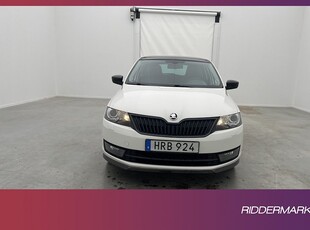 Skoda Rapid Spaceback TSI 105hk Monte Carlo Pano Sensorer