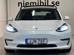 Tesla Model 3 Long Range AWD Kamera Drag Pano Skinn S/V-hjul