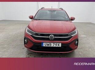 Volkswagen Taigo 1.5 TSI 150hk R-Line Cockpit Kamera CarPlay