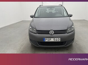 Volkswagen Touran 1.6 TDI 105hk Värm Kamera Drag 0,45L/mil