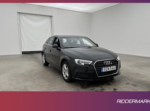 Audi A3 Sportback 1.6 TDI 116hk Proline Sensorer Farthållare