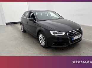 Audi A3 Sportback TFSI 122hk Attraction Farthållare 0,5l/Mil