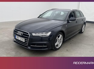 Audi A6 Avant 2.0 TDI Q 190hk S-Line P-Värm Sensorer Drag