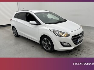 Hyundai i30 1.6 CRDi 136hk Premium D-Värmare Sensorer Drag