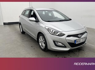 Hyundai i30 Kombi CRDi 110hk Sensorer Farthållare Bluetooth