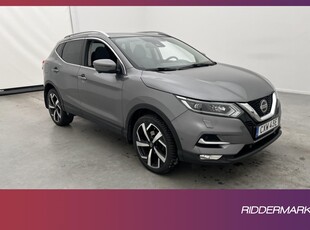 Nissan Qashqai 1.3 DIG-T 160hk Tekna Pano 360° Navi Keyless