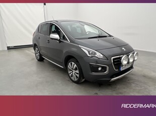 Peugeot 3008 1.6 120hk Pano HUD Värmare Kamera Navi Dragkrok