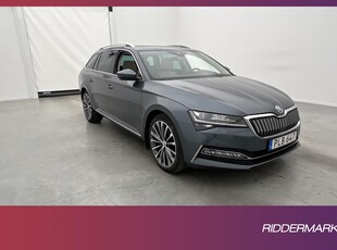 Skoda Superb iV PHEV 218hk L&K Pano Cockpit Värm Drag MOMS