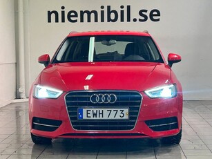 Audi A3 Sportback 1.4 TFSI Attraction Mvärm Psens S/V-hjul