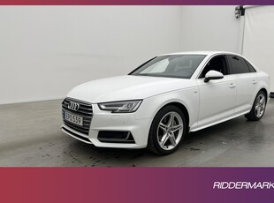 Audi A4 Sedan TDI Quattro 190hk S-Line D-Värmare Sensorer