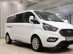 Ford Tourneo Custom 185HK Aut 8-Sits X2-Dörr Drag Värmare