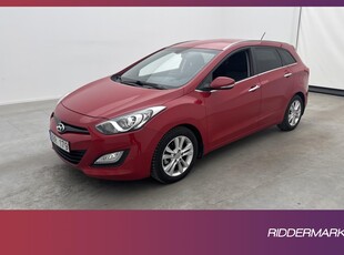 Hyundai i30 Kombi 1.6 CRDi 128hk Kamera Rattvärme