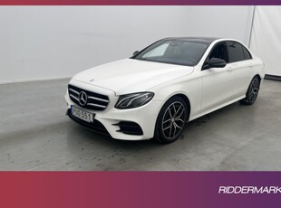 Mercedes-Benz E 220 d Sedan 194hk AMG Pano Wide D-Värm Drag