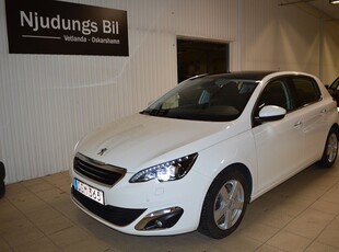 Peugeot 308 1.2 Allure Gps /Glastak /Motorvärmare+Coupe