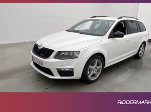 Skoda Octavia Combi RS TDI 184hk M-Värm Navi Sensorer Drag