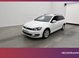 Volkswagen Golf Sportscombi 110hk D-Värmare CarPlay Sensorer