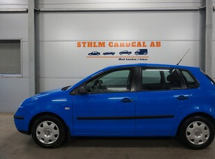 Volkswagen Polo 1.4 Manuell 75hk Lågmil, S+V däck, 1 Ägare