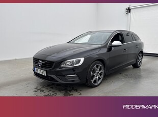 Volvo V60 D4 AWD 190hk R-Design VOC D-Värm Kamera Skinn Navi