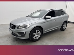 Volvo XC60 D5 AWD R-Design VOC D-Värm Kamera Navi Skinn Drag