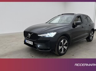 Volvo XC60 Recharge T6 Plus Dark Värm Pano Skinn Kamera Drag