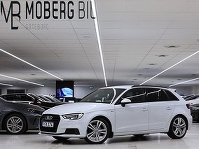 Audi A3 Sportback 2.0 TDI 150hk S-Line B&O Värmare Drag