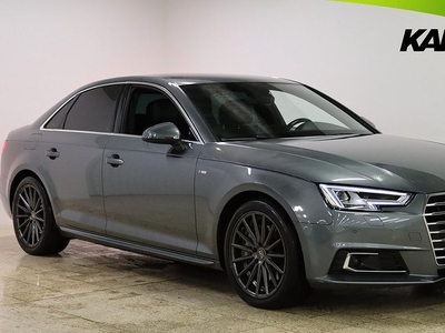 Audi A4Quattro 2.0 TDI S-Line RÄNTE 5. Navi Cockpit Drag Värm 2017, Sedan