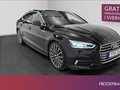 Audi A5Sportback 2.0 TFSI Proline Matrix Ambient Drag 2018, Sportkupé