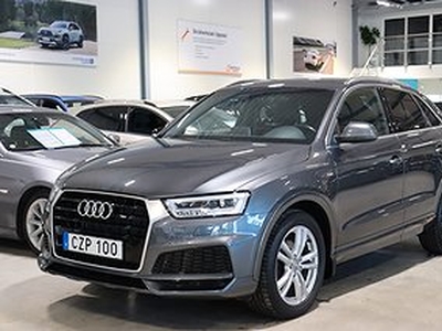 Audi Q3 2.0 TDI 150HK S-Line Quattro Aut Sportpkt/Navigation