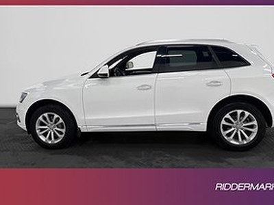 Audi Q5 Quattro 2.0 TDI D-värme B&O Navi Drag Pano Eu6 190hk