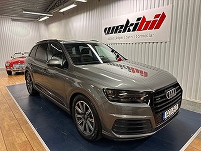 Audi Q7 3.0 TDI V6 Q SportEdition 7sits S-Line Cockpit Drag