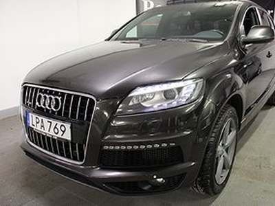 Audi Q7 3.0 TDI V6 quattro S-Line 7Sits Värmare Drag Panorama Navi