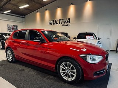 BMW 118 D 5-Dörrar Sportline SOV Hjul P-Sens Bluetooth