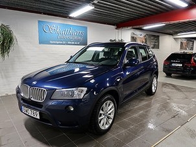 BMW X3 xDrive30d Steptronic Panoramatak Skinn Navi