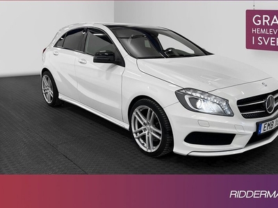 Mercedes A220Benz A 220 CDI 4Matic AMG Pano Kamera Night 2015, Halvkombi