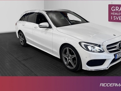 Mercedes C220Benz C 220 T d AMG Pano Skinn Ambient Drag 2018, Kombi