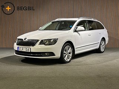 Skoda Superb Kombi 2.0 TDI DSG I Drag I Värmare I GPS I Läder