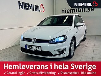 Volkswagen Golf GTE Plug In Kamera Pvärm Psens Nav Drag SoV