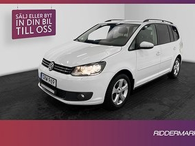 Volkswagen Touran 1.4 TSI 140hk 7-sits Kamera Dragkrok