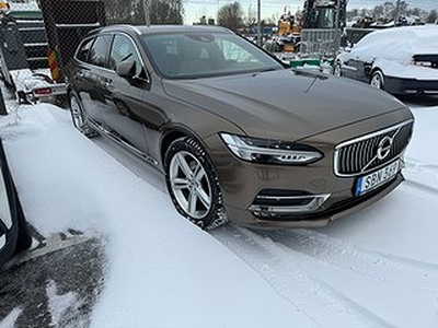 Volvo V90 D4 AWD, AUTOMAT, INSCRIPTION, Drag, LED,Skinn, GPS