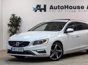 Volvo V60D4 AWD R Design Glastak BLIS B-kamera Radarfart 2015, Kombi