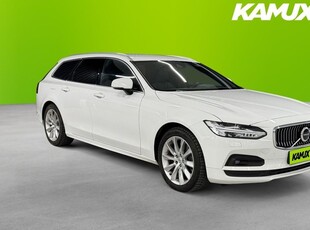 Volvo V90B4 AWD Adv H K Navi Drag VOC Helskinn 2021, Kombi