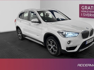 BMW X1xDrive20i X-Line HiFi Kamera Halvskinn Dragkrok 2018, SUV