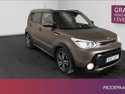 Kia Soul1.6 GDI GLS Pano Kamera Skinn Rattvärm 2015, Halvkombi