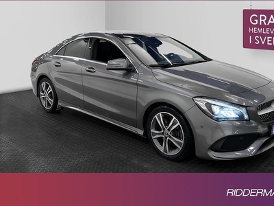 Mercedes CLA220Benz CLA 220 d Coupé AMG Sport Pano Kamera Välserv 2018, Sportkupé