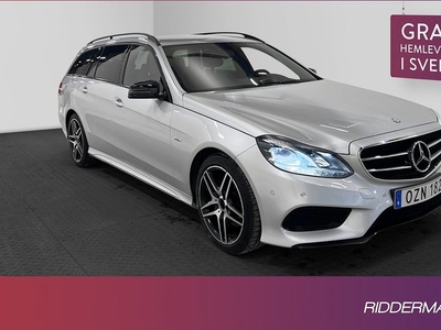 Mercedes E220Benz E 220 T AMG Sensorer Halvskinn Välservad 2016, Kombi