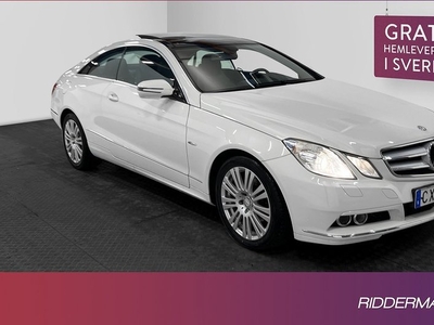 Mercedes E250Benz E Coupé 5G-Tronic Pano Halvskinn 2010, Sportkupé