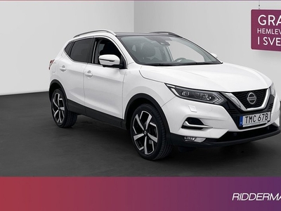 Nissan QashqaiDIG-T Tekna Pano 360° GPS Skinn Välserv 2021, SUV