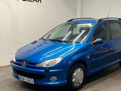 Peugeot 206 SW1.6 Sport, X-Line Låga mil, Ny servad, Ny besiktad 2005, Kombi