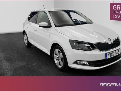 Skoda Fabia1.0 TSI Style Sensorer Låg Skatt Välservad 2018, Halvkombi